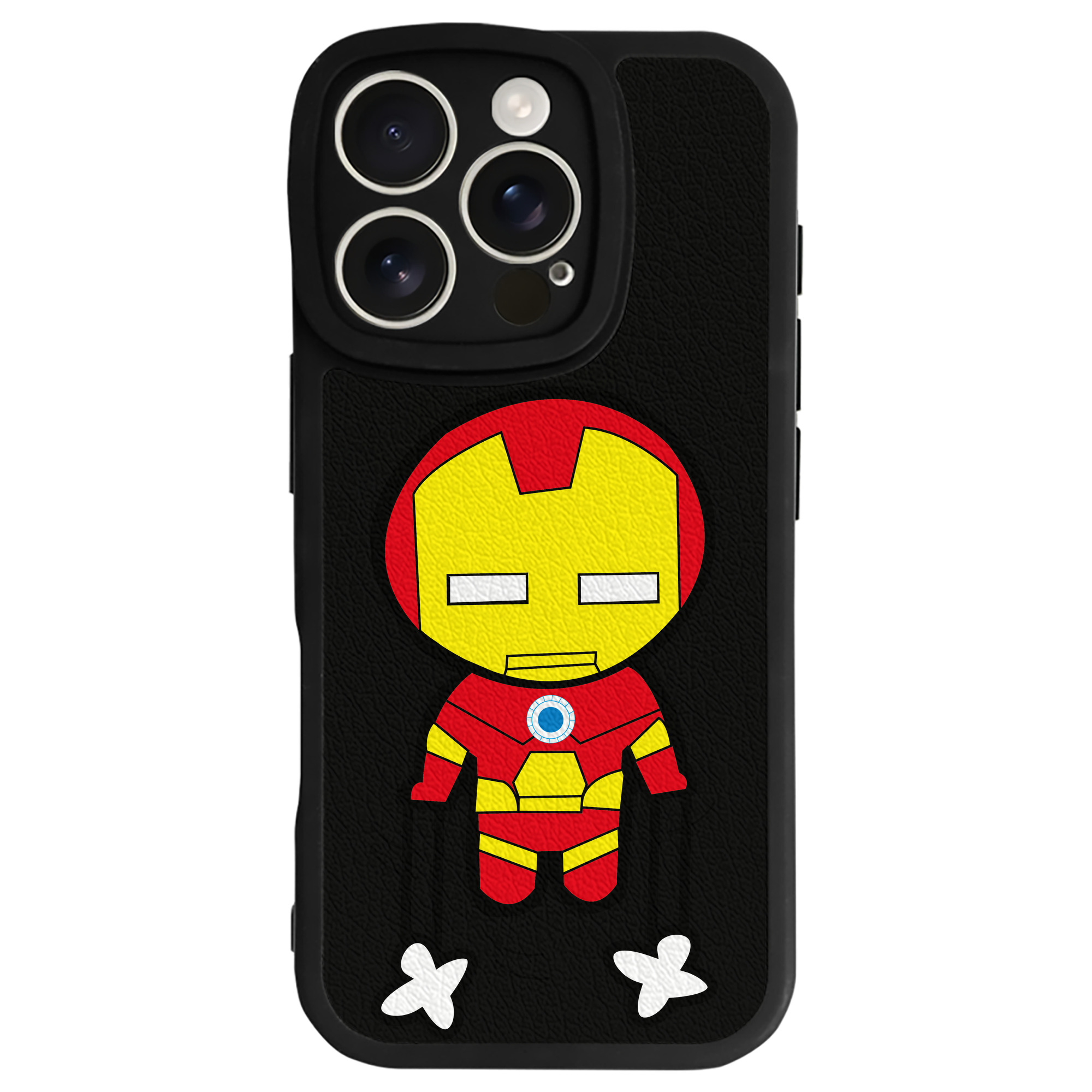 （画像用） アベンジャーズ The Avengers 【iPhone 16シリーズ対応】シリコンスマホケース（レザー調） 材質：シリコン